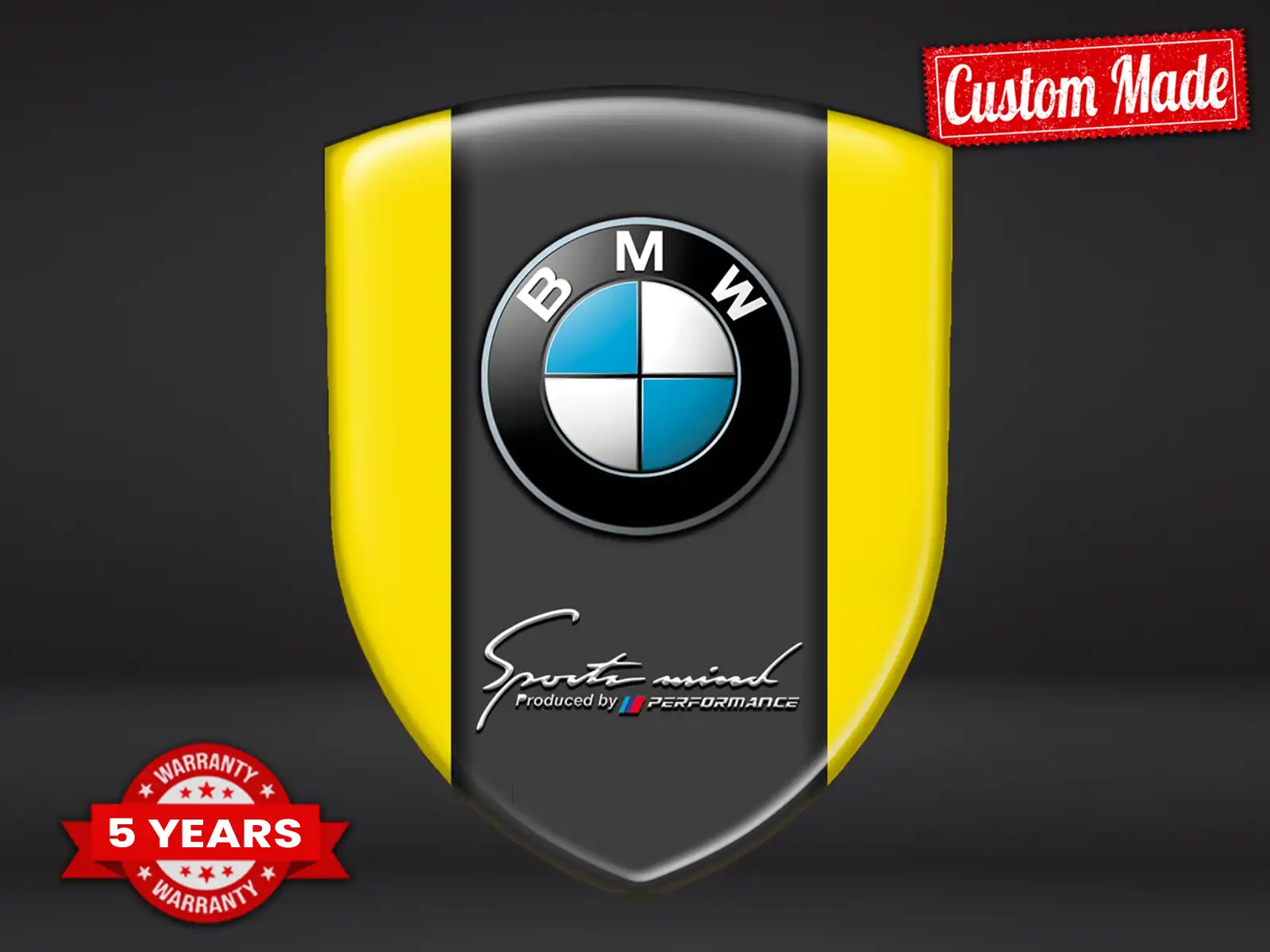 BMW Fensteraufkleber Stilvoll Premium Professionell